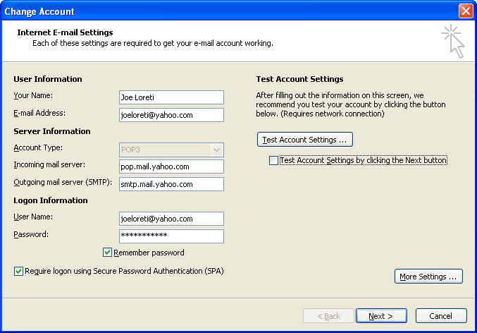 How to use outlook email